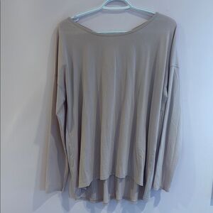 Women's dusty pink Long Sleeve Top